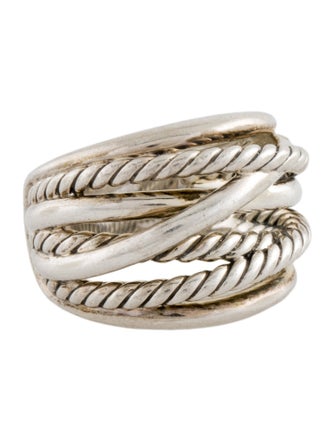 David Yurman 17mm Crossover Ring