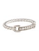 David Yurman 18K Diamond Bar Cable Band