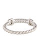 David Yurman 18K Diamond Bar Cable Band