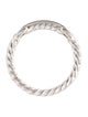 David Yurman 18K Diamond Bar Cable Band