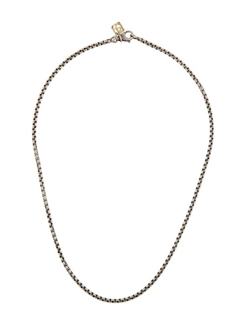 David Yurman Box Chain Necklace