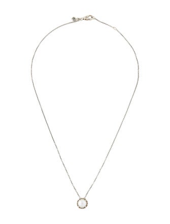 David Yurman Pearl Petite Chatelaine Pendant Necklace