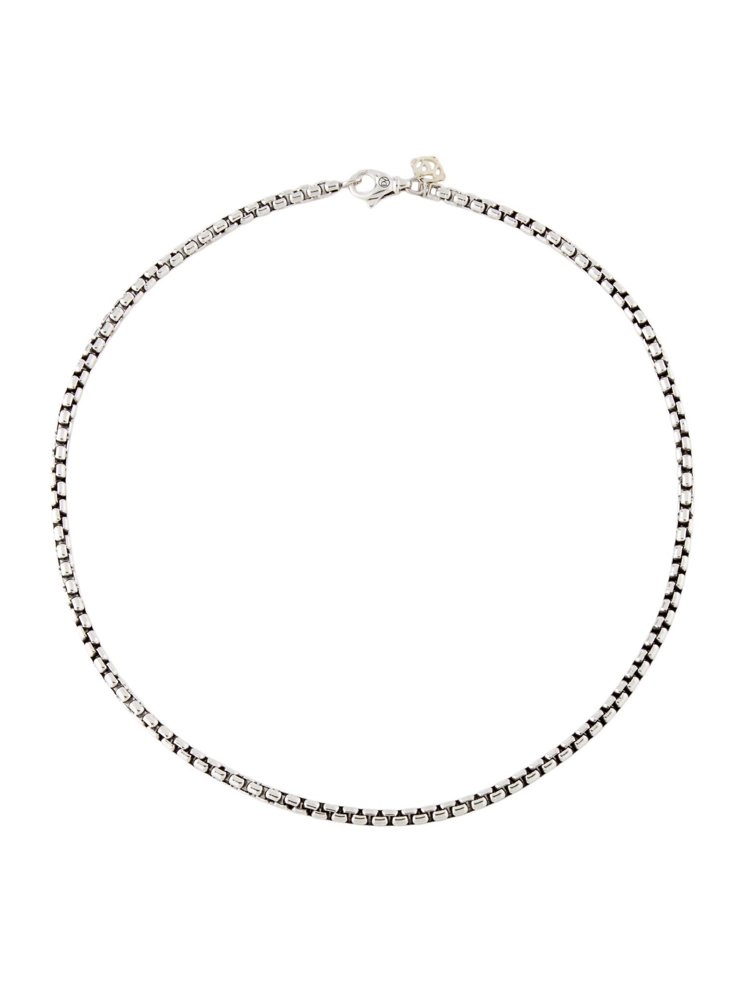 David Yurman Box Chain Necklace