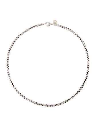 David Yurman Box Chain Necklace