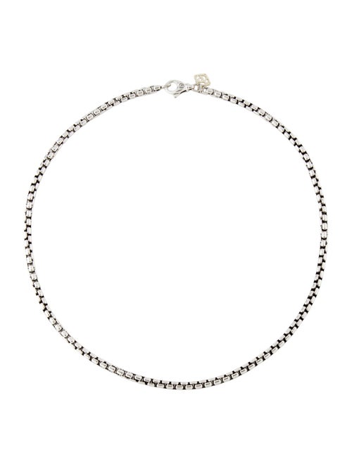 David Yurman Box Chain Necklace