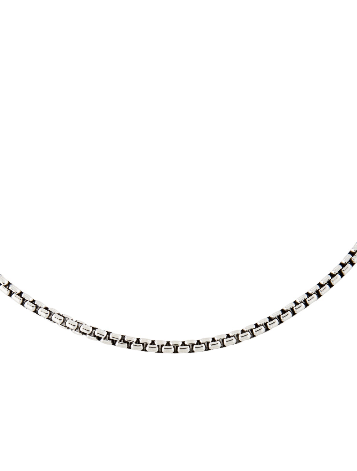 David Yurman Box Chain Necklace