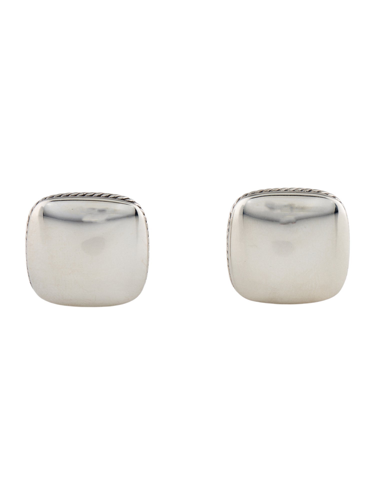 David Yurman Streamline Cushion Cufflinks