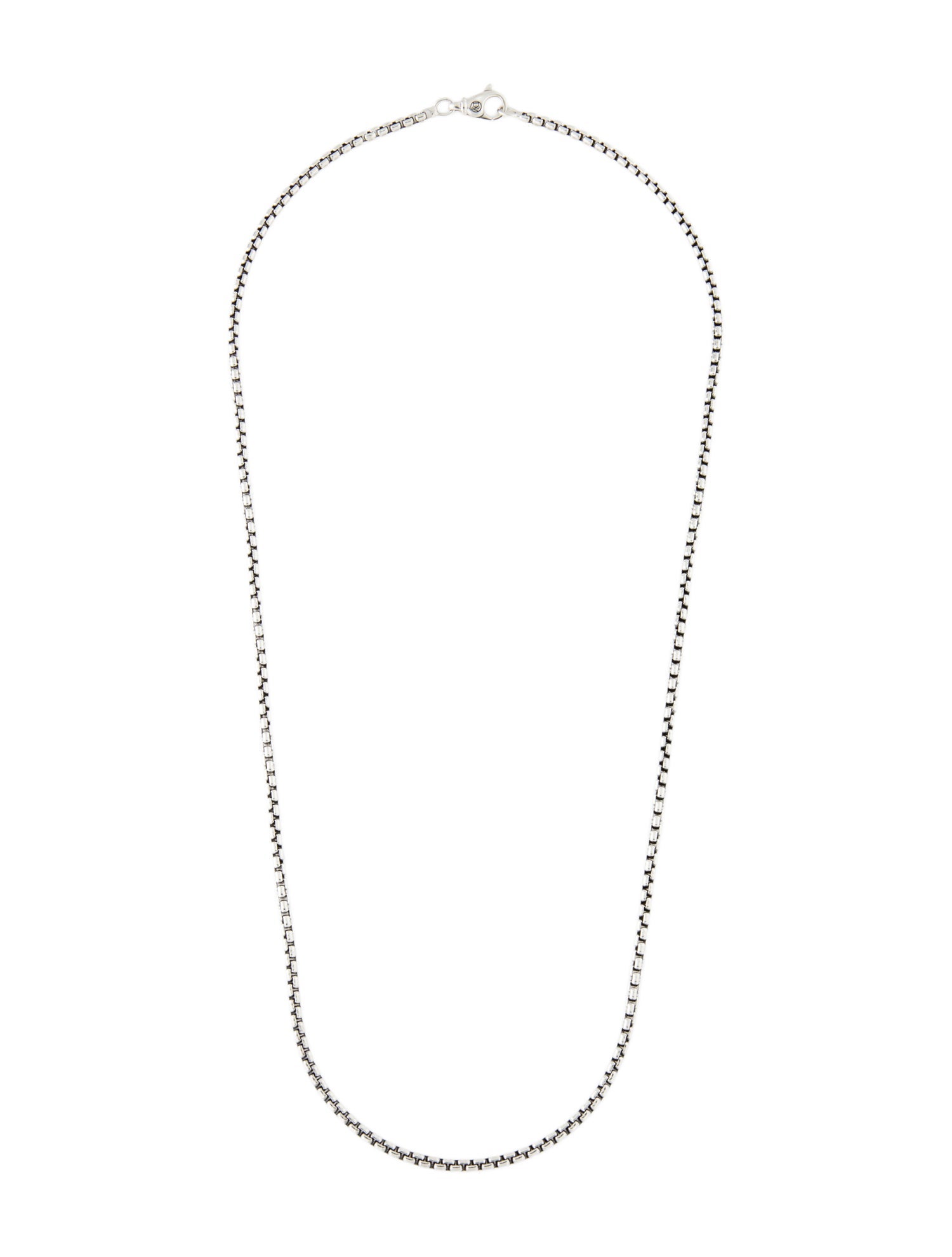 David Yurman Box Chain Necklace