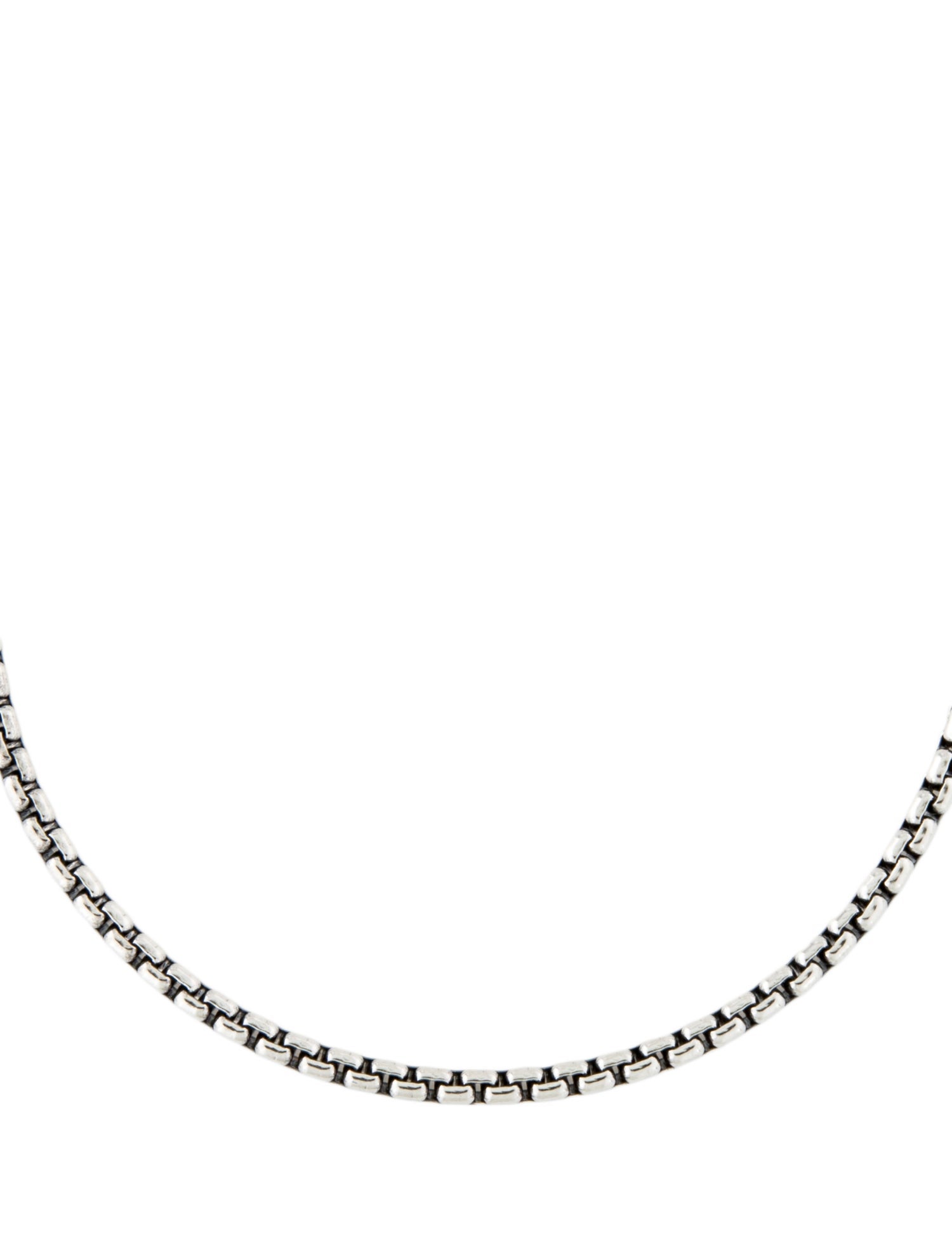 David Yurman Box Chain Necklace