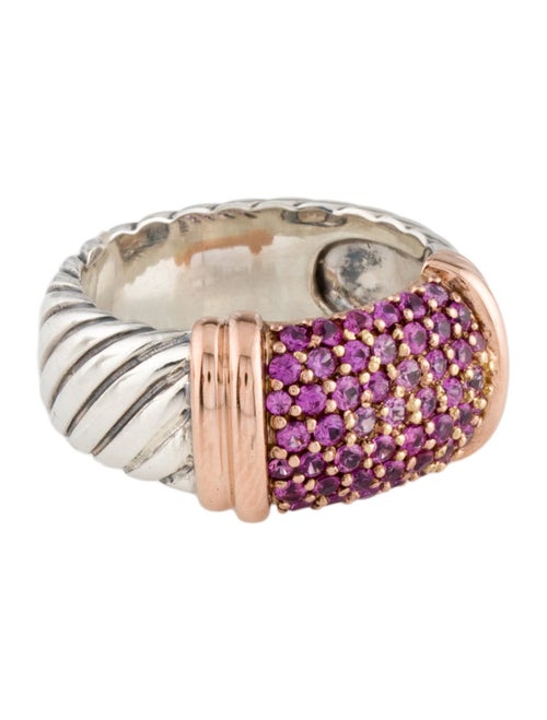 David Yurman Ruby Cable Candy Metro Ring