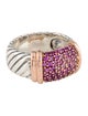 David Yurman Ruby Cable Candy Metro Ring