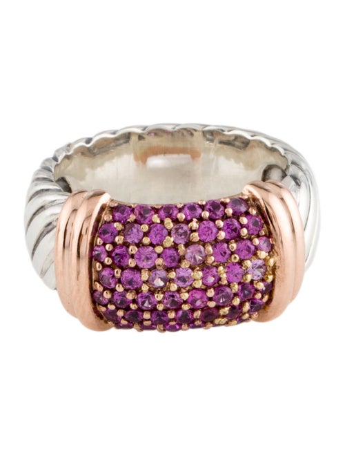 David Yurman Ruby Cable Candy Metro Ring