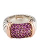 David Yurman Ruby Cable Candy Metro Ring