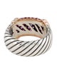 David Yurman Ruby Cable Candy Metro Ring