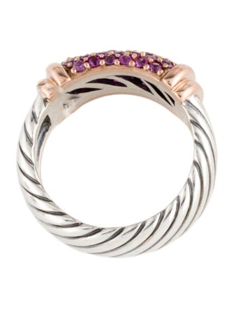 David Yurman Ruby Cable Candy Metro Ring