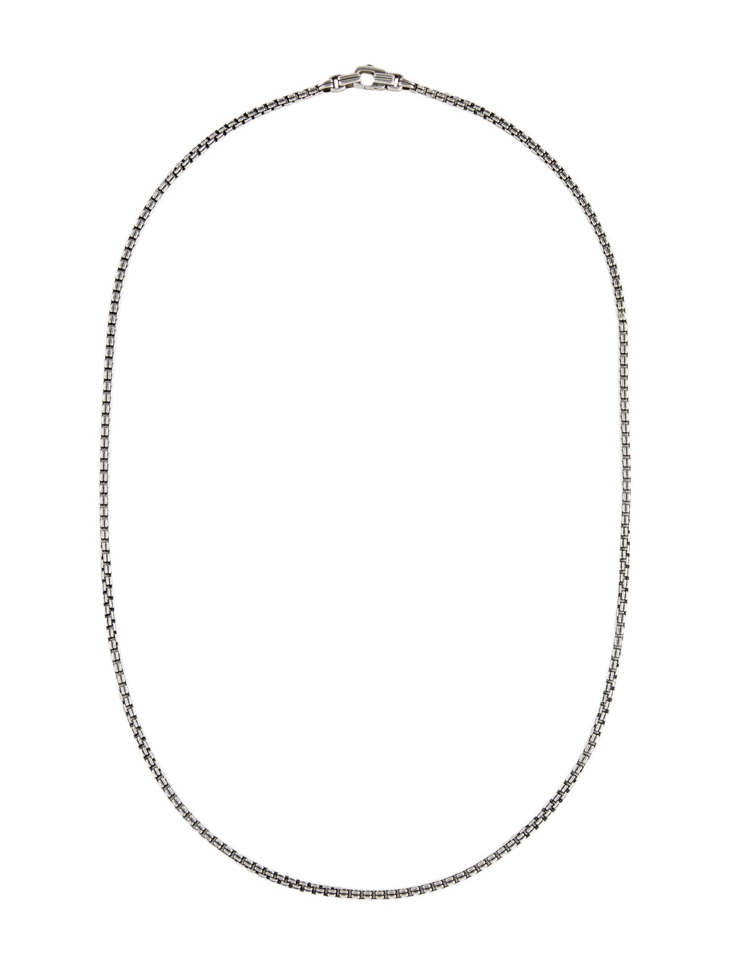 David Yurman Box Chain Necklace