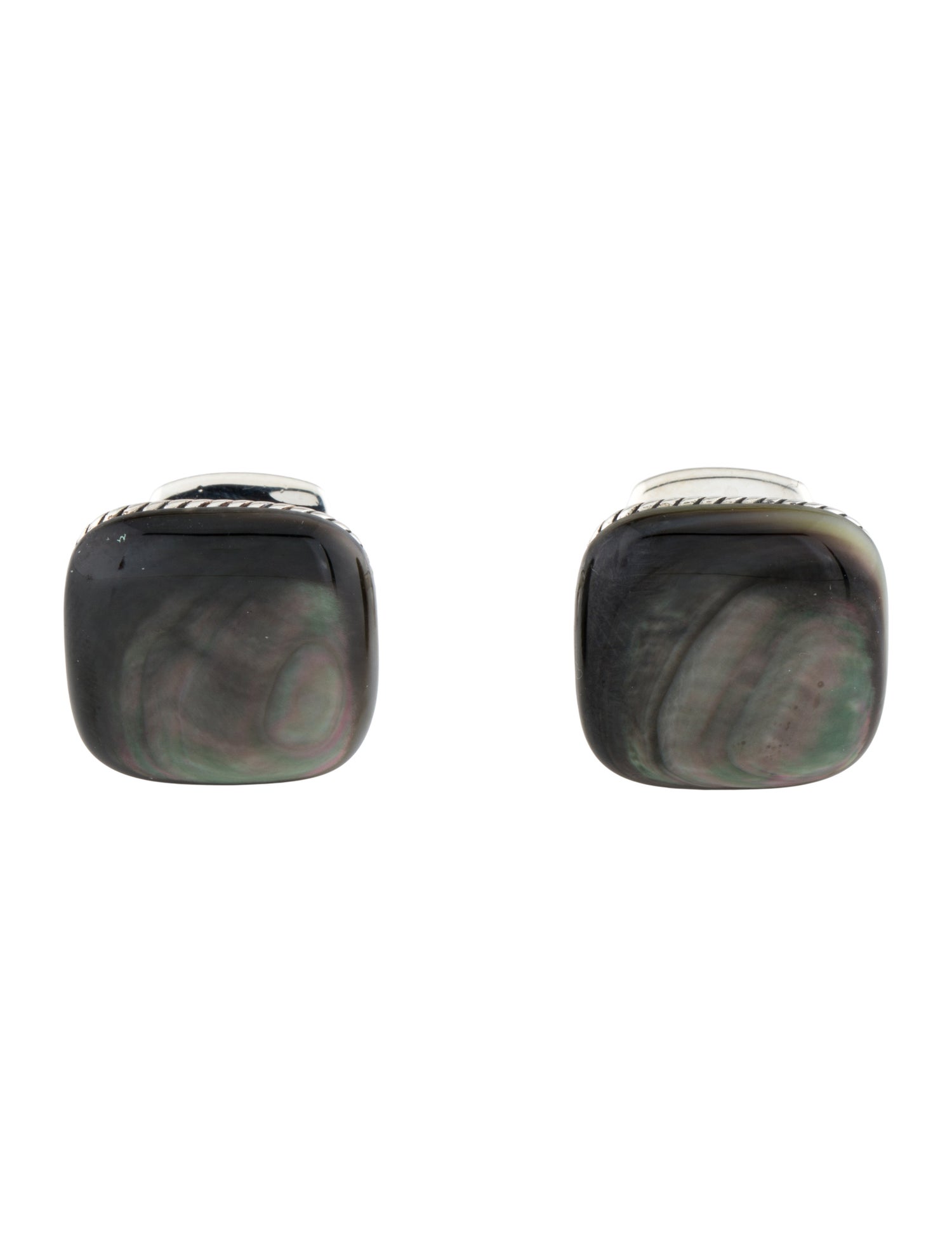 David Yurman Mother of Pearl Streamline® Cufflinks