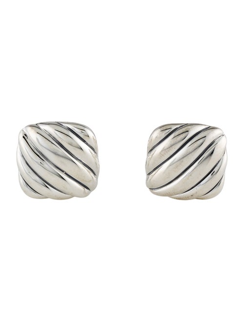 David Yurman Sculpted Cable Cushion Cufflinks