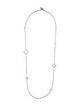David Yurman Quatrefoil Station Necklace