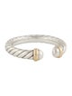 David Yurman Two-Tone Petite Cable Open Ring