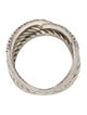 David Yurman Diamond Cable X Crossover Band