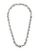 David Yurman Two-Tone Oval Link Necklace
