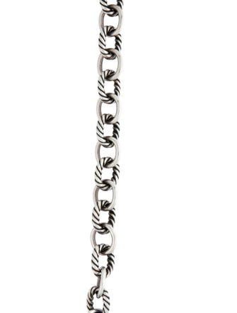 David Yurman Two-Tone Oval Link Necklace