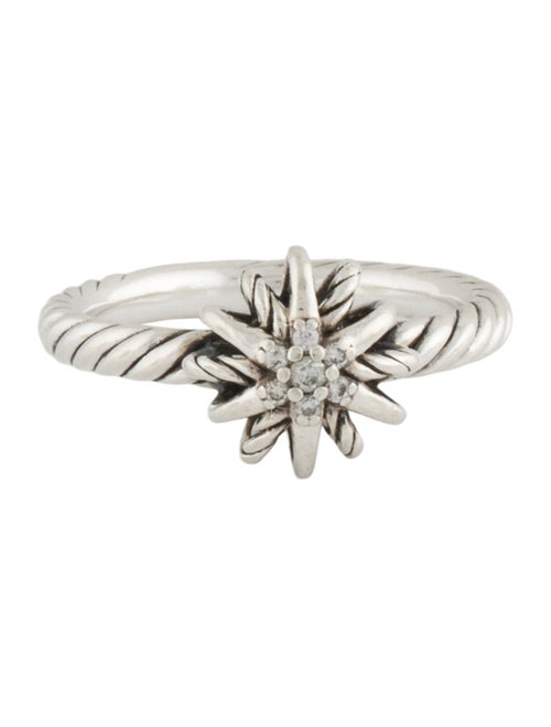 David Yurman Diamond Starburst Cocktail Ring