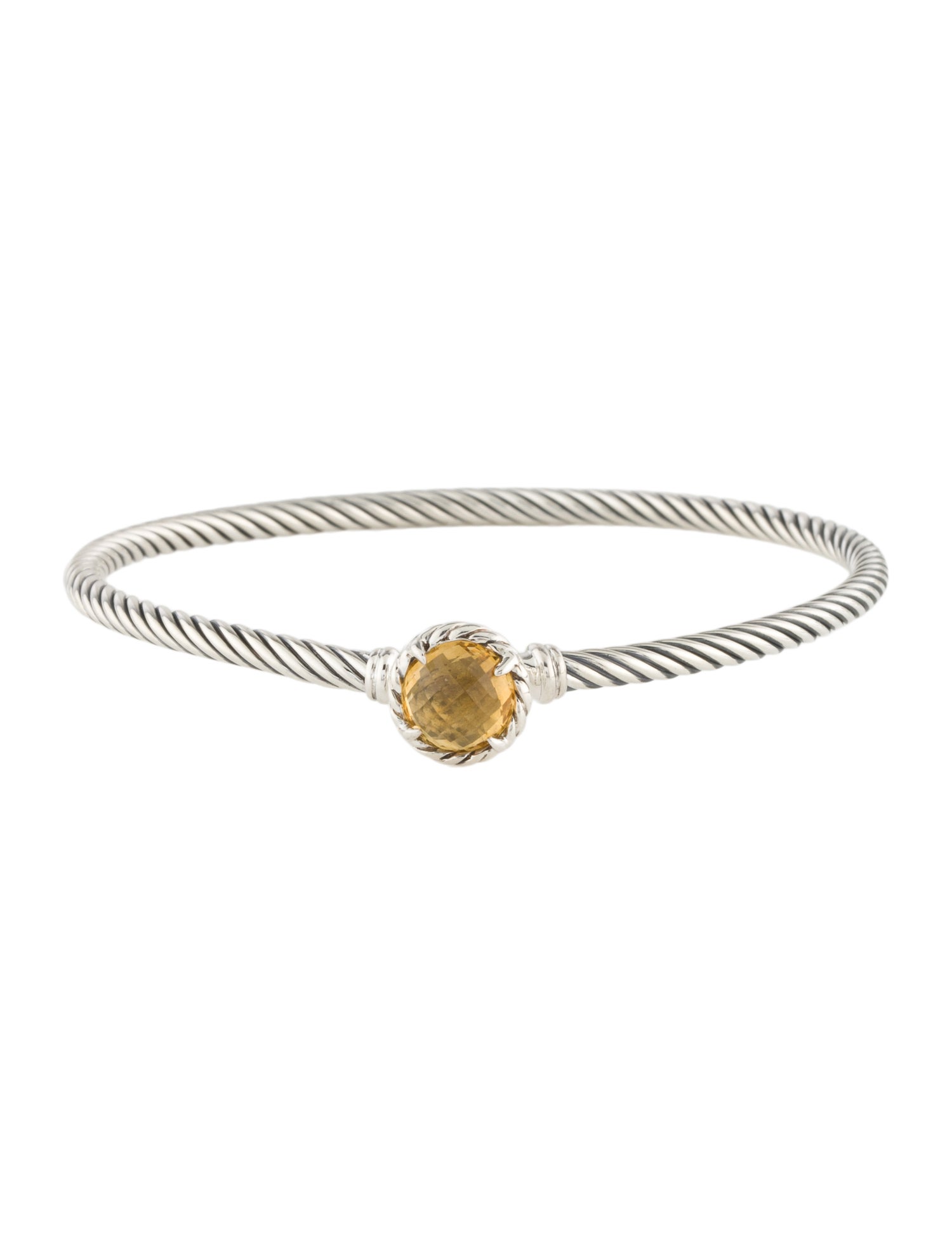 David Yurman Citrine Petite Chatelaine Bracelet
