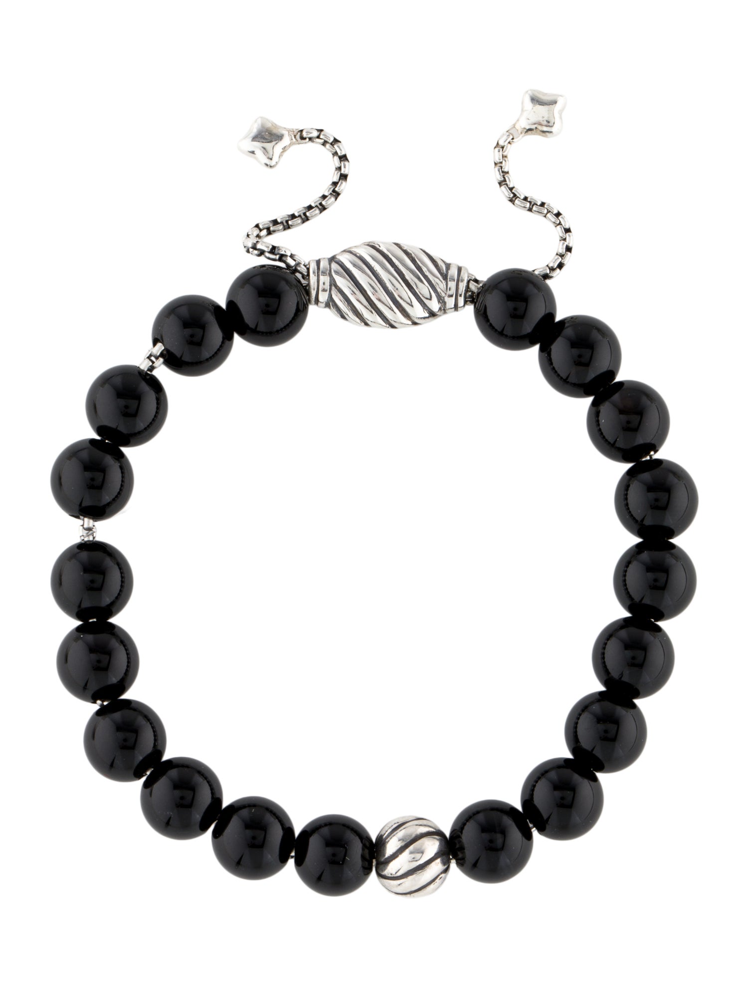 David Yurman Onyx Spiritual Beads Bracelet