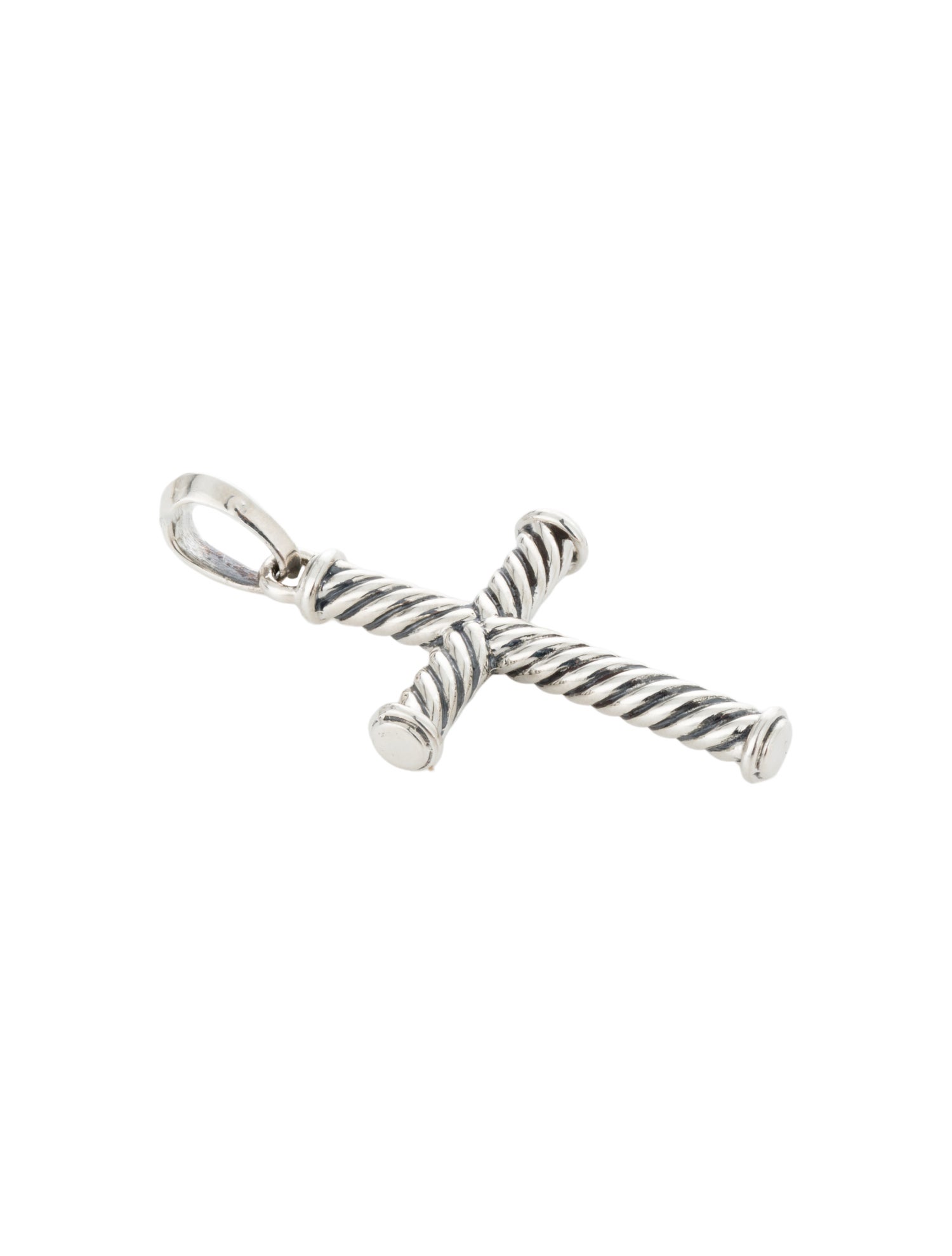 David Yurman Cable Cross Pendant