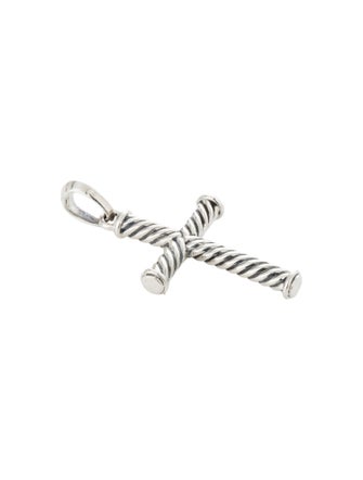 David Yurman Cable Cross Pendant