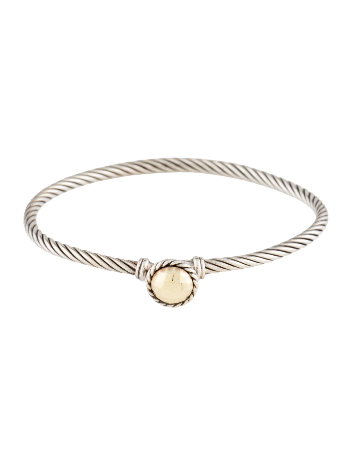 David Yurman Two-Tone Petite Chatelaine Bracelet