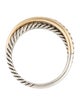 David Yurman Two-Tone Crossover Band