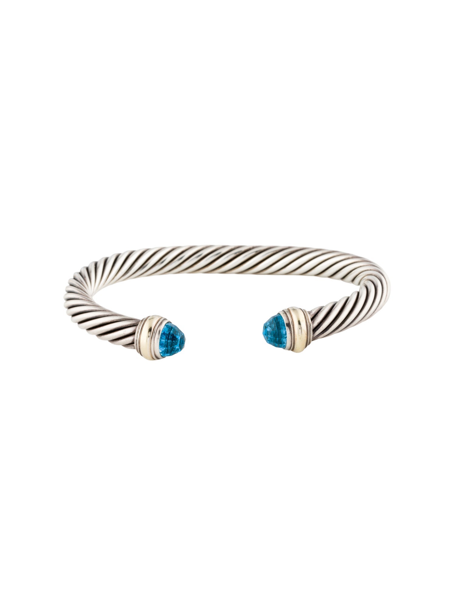 David Yurman Topaz Classic Cable Bracelet