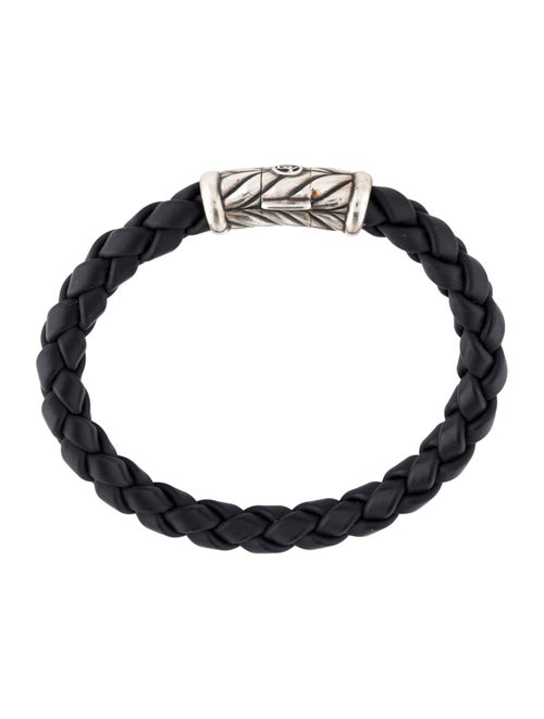 David Yurman Chevron Rubber Weave Bracelet