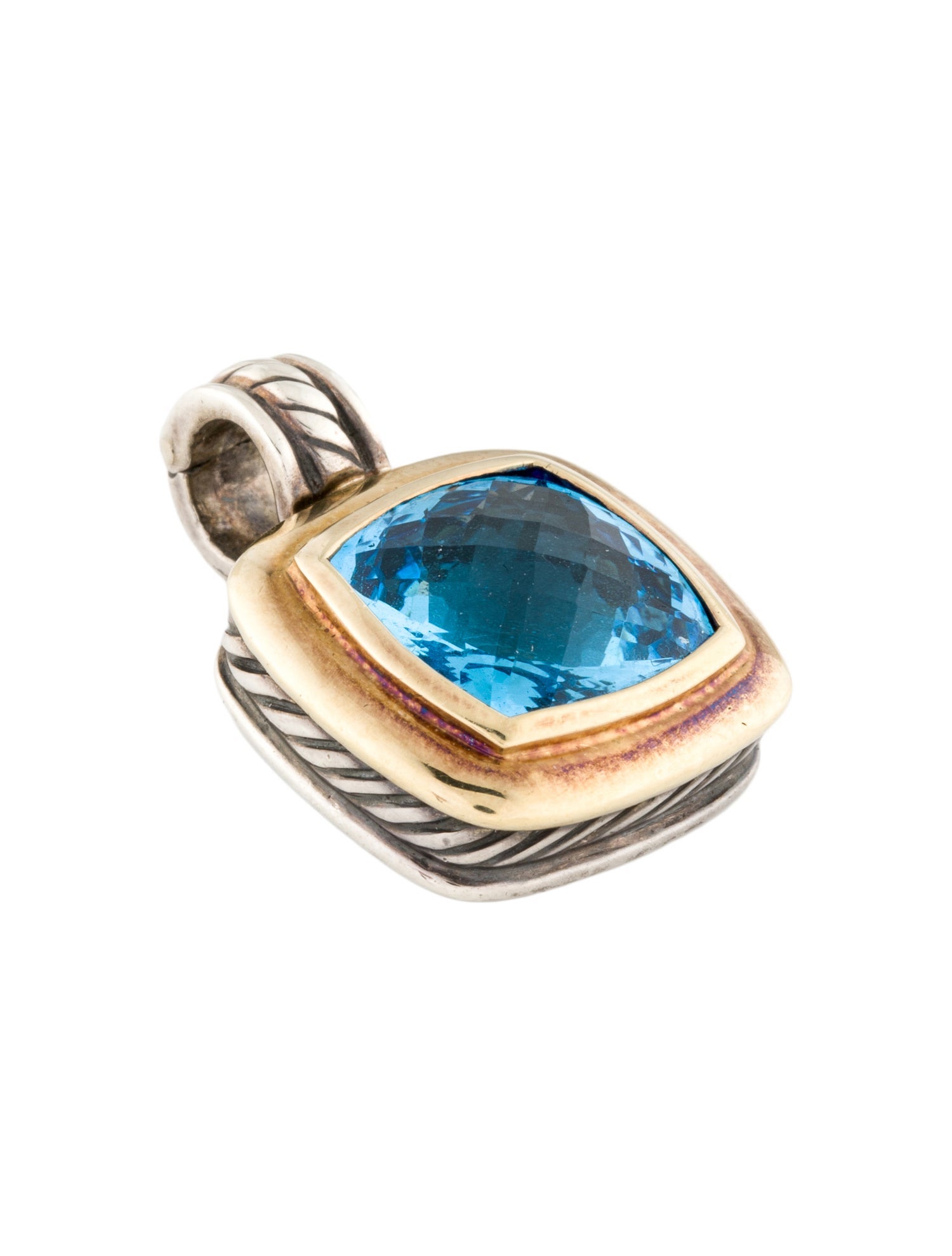 David Yurman Topaz Enhancer Pendant