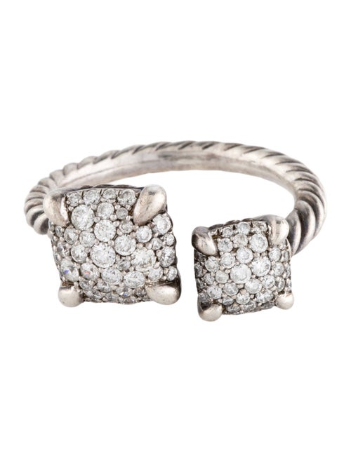 David Yurman Diamond Chatelaine Bypass Ring