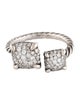David Yurman Diamond Chatelaine Bypass Ring