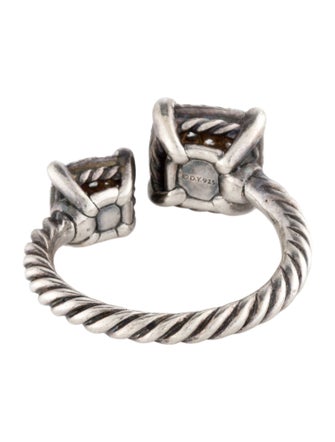 David Yurman Diamond Chatelaine Bypass Ring