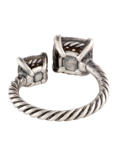 David Yurman Diamond Chatelaine Bypass Ring