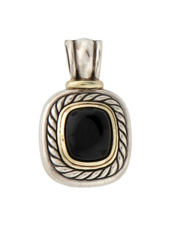 David Yurman Onyx Albion Pendant Enhancer