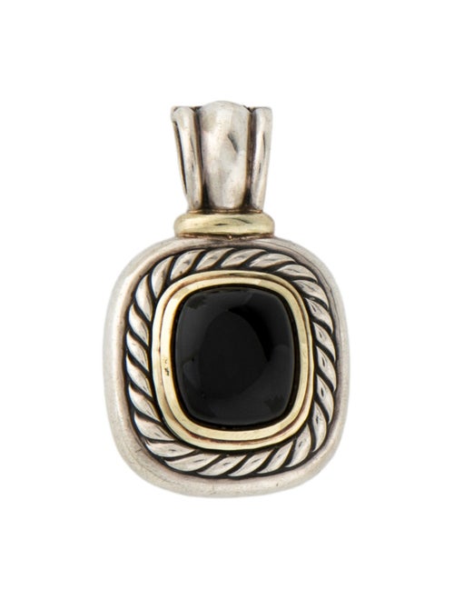David Yurman Onyx Albion Pendant Enhancer