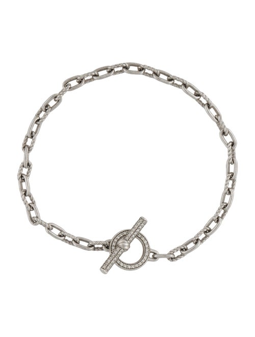 David Yurman Diamond Madison Toggle Bracelet