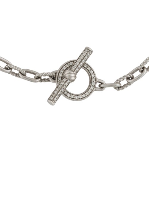 David Yurman Diamond Madison Toggle Bracelet
