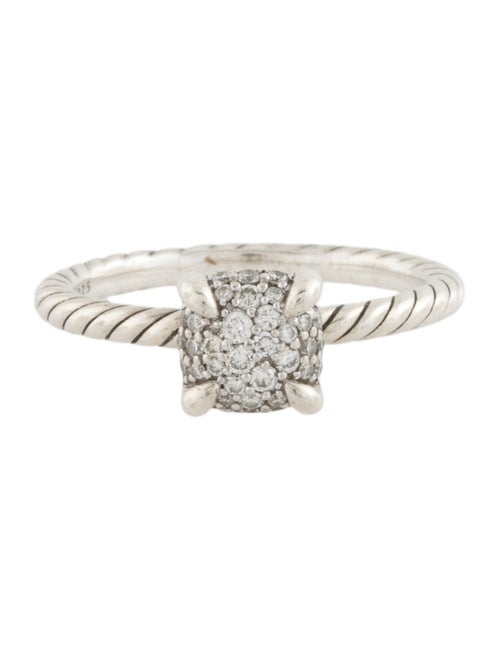 David Yurman Diamond Petite Chatelaine Ring