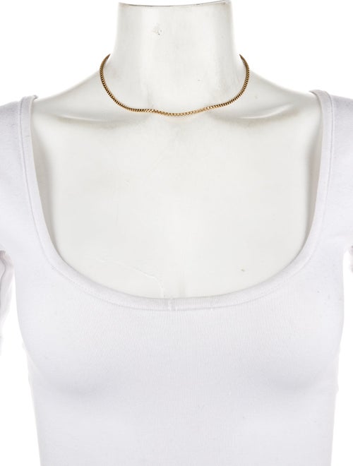 David Yurman 18K Box Chain Necklace