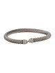 David Yurman Diamond Cable Cuff Bracelet