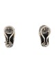 David Yurman Two-Tone Cable Shrimp Earclips