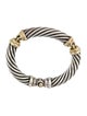 David Yurman Two-Tone Metro Cable Bracelet